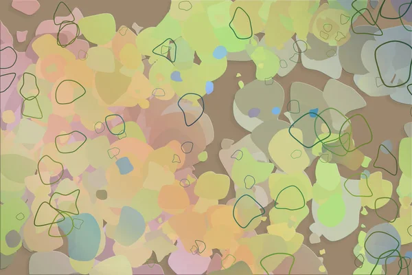 Duvar sanatı, web sayfası, duvar kağıdı, grafik tasarım, katalog, doku veya arka plan için soyut karışımlı dağınık şekiller.