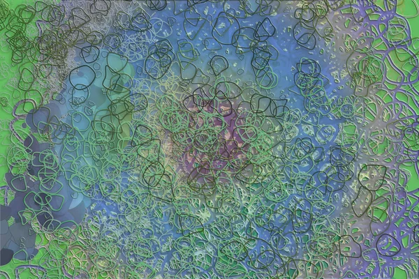 Geometrické Pozadí Abstraktní Chaotický Tvary Umění Zdi Webové Stránky Tapety — Stock fotografie