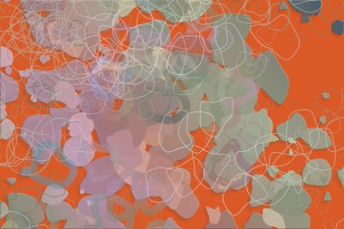 Sanatsal karışık karmakarışık şekiller arka plan deseni soyut.