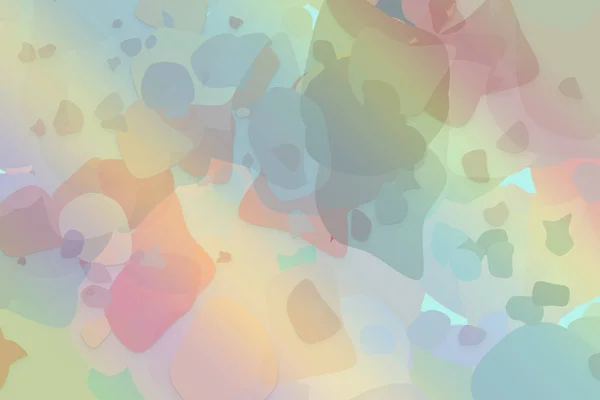 Renk soyut model, generatif karışık karmakarışık şekiller, arka plan sanat.