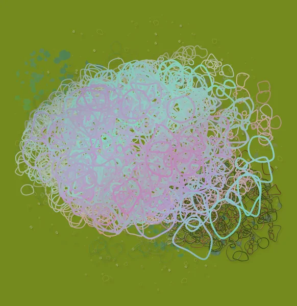 Duvar sanatı, web sayfası, duvar kağıdı, grafik tasarım, katalog, doku veya arka plan için soyut karışımlı dağınık şekiller.