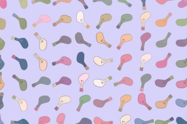 El ampul illüstrasyonlar arka plan, iyi grafik tasarım, el ilanları, duvar kağıtları veya kitapçıklar için çekilmiş. Karikatür tarzı vektör grafiği.