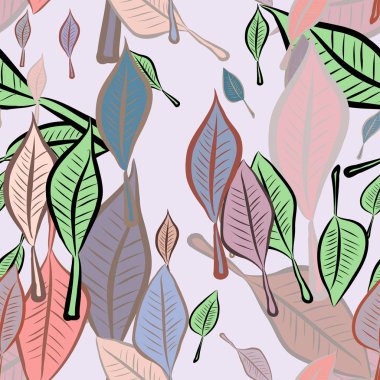 Sorunsuz soyut çizimler arka plan bırakır. Karikatür tarzı vektör grafiği.