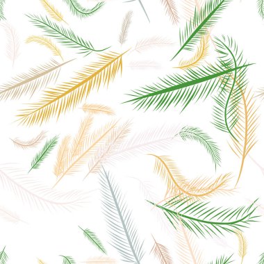 Tüy, kavramsal sorunsuz soyut çizimler. Tasarım arka plan için iyi. Karikatür tarzı vektör grafiği.