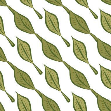 Yaprak, kavramsal sorunsuz soyut çizimler. Tasarım arka plan için iyi. Karikatür tarzı vektör grafiği.