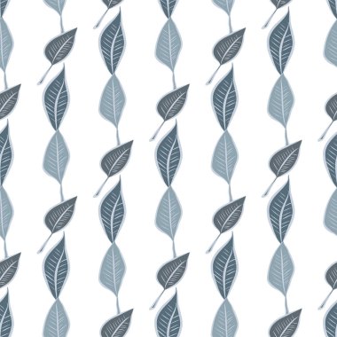 Sorunsuz dekoratif elle çizilmiş sanat illüstrasyonlar bırakır. Tasarım doku ve arka plan için iyi. Karikatür tarzı vektör grafiği.