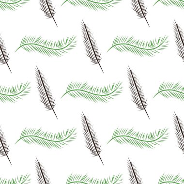 Sorunsuz tüy illüstrasyonlar arka plan soyut, elle çizilmiş. Karikatür tarzı vektör grafiği.