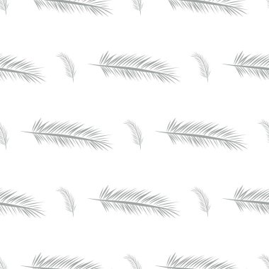 Sorunsuz soyut tüy illüstrasyonlar arka plan. Karikatür tarzı vektör grafiği.