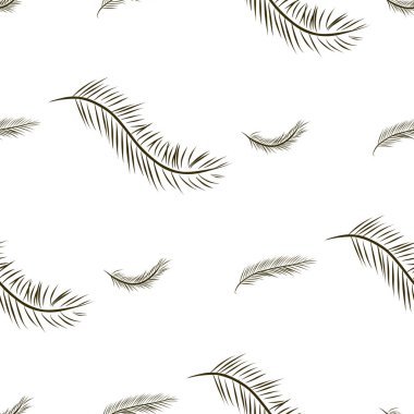 Sorunsuz tüy illüstrasyonlar arka plan soyut, elle çizilmiş. Karikatür tarzı vektör grafiği.