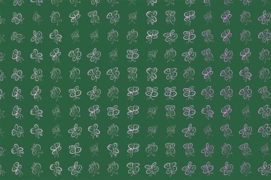 Soyut çizimler kelebek, kavramsal. Tasarım arka plan için iyi. Karikatür tarzı vektör grafiği.