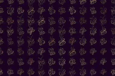 Soyut çizimler kelebek, kavramsal. Tasarım arka plan için iyi. Karikatür tarzı vektör grafiği.