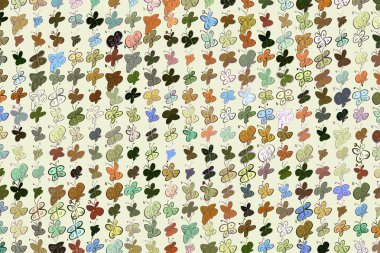 Soyut kelebek illüstrasyonlar arka plan. Karikatür tarzı vektör grafiği.