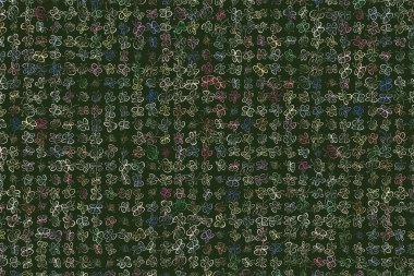 Kelebek çizimleri. Web sayfası, duvar kağıdı, grafik tasarım, katalog, doku veya arka plan için iyi. Karikatür tarzı vektör grafiği.