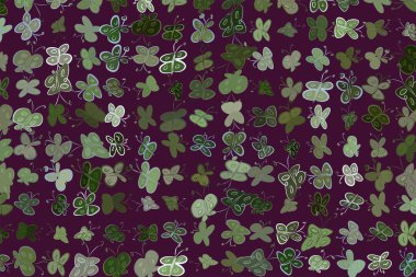 Soyut kelebek illüstrasyonlar arka plan. Karikatür tarzı vektör grafiği.