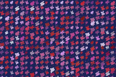 Kelebek illüstrasyonlar arka plan soyut, elle çizilmiş. Karikatür tarzı vektör grafiği.