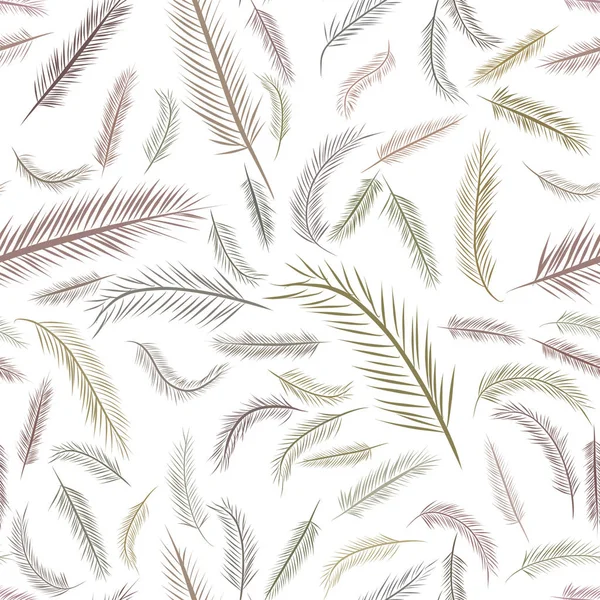 Sorunsuz illüstrasyonlar tüy. Web sayfası, duvar kağıdı, grafik tasarım, katalog, doku veya arka plan için iyi. Karikatür tarzı vektör grafiği.