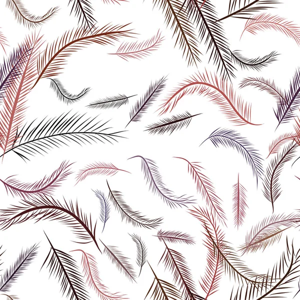 Sorunsuz tüy illüstrasyonlar arka plan soyut, elle çizilmiş. Karikatür tarzı vektör grafiği.