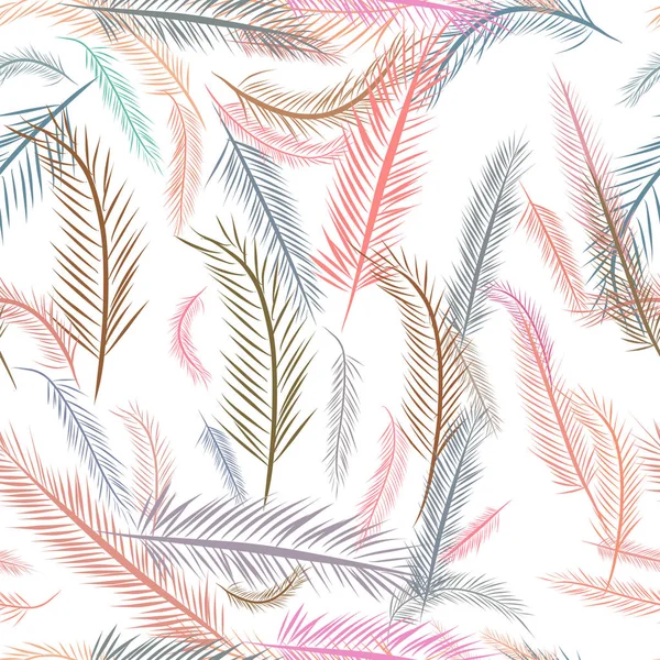 Sorunsuz tüy illüstrasyonlar arka plan soyut, elle çizilmiş. Karikatür tarzı vektör grafiği.