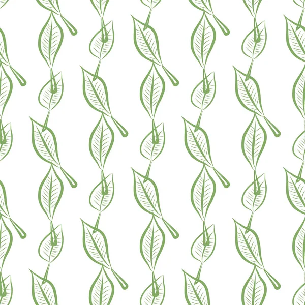 Sorunsuz dekoratif elle çizilmiş sanat illüstrasyonlar bırakır. Tasarım doku ve arka plan için iyi. Karikatür tarzı vektör grafiği.