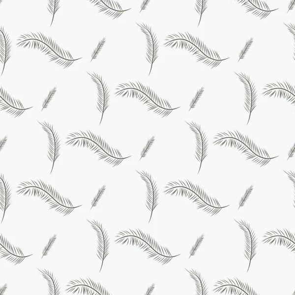 Sorunsuz illüstrasyonlar tüy. Web sayfası, duvar kağıdı, grafik tasarım, katalog, doku veya arka plan için iyi. Karikatür tarzı vektör grafiği.