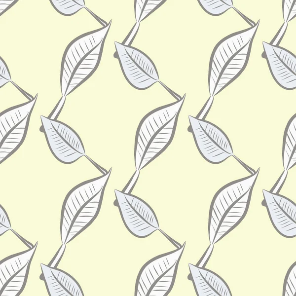 Yaprak, kavramsal sorunsuz soyut çizimler. Tasarım arka plan için iyi. Karikatür tarzı vektör grafiği.