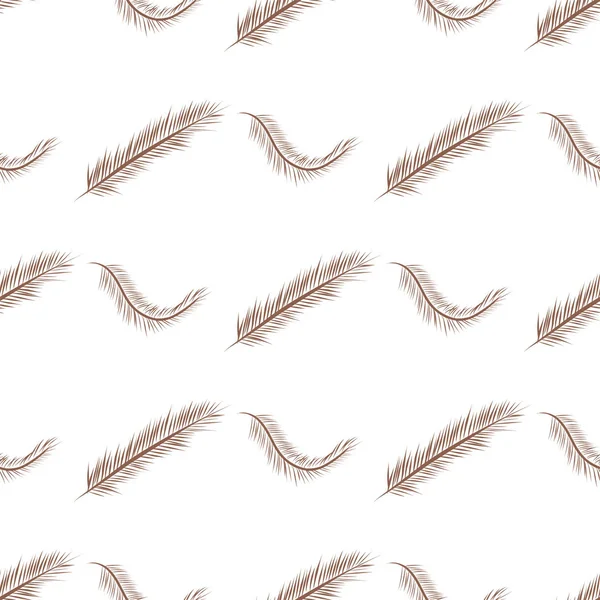 Sorunsuz soyut tüy illüstrasyonlar arka plan. Karikatür tarzı vektör grafiği.