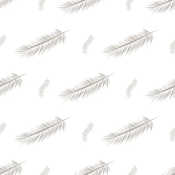 Fondo Ilustraciones Plumas Abstractas Sin Costuras Dibujos Animados Estilo Vector — Archivo Imágenes Vectoriales