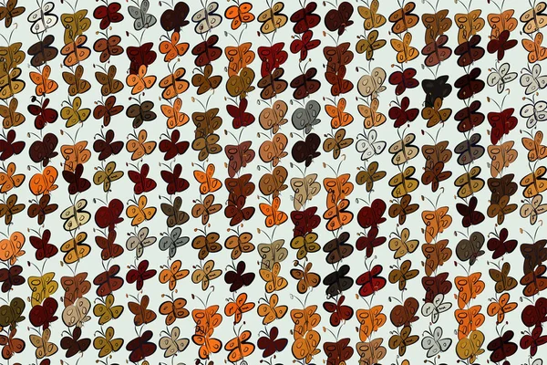 Soyut çizimler kelebek, kavramsal. Tasarım arka plan için iyi. Karikatür tarzı vektör grafiği.