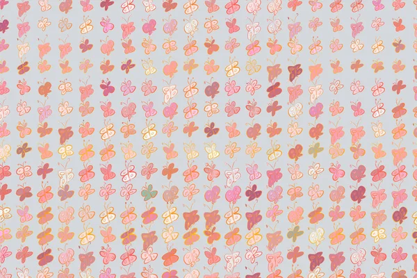 Kelebek çizimleri. Web sayfası, duvar kağıdı, grafik tasarım, katalog, doku veya arka plan için iyi. Karikatür tarzı vektör grafiği.