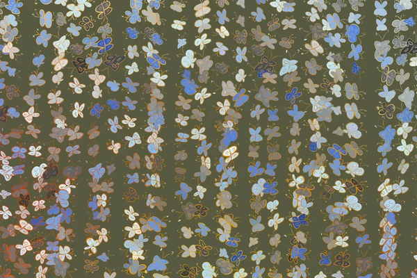 Kelebek çizimleri. Web sayfası, duvar kağıdı, grafik tasarım, katalog, doku veya arka plan için iyi. Karikatür tarzı vektör grafiği.