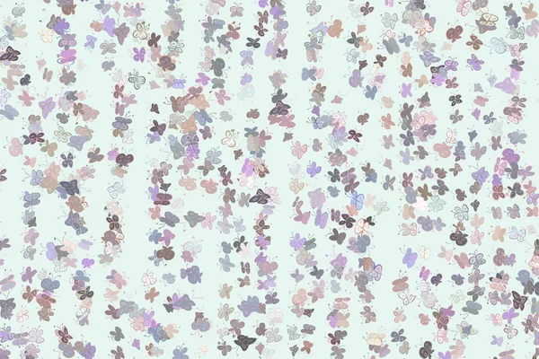 Soyut çizimler kelebek, kavramsal. Tasarım arka plan için iyi. Karikatür tarzı vektör grafiği.