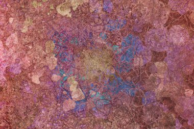 Grunge ve kaba. Soyut kavramsal geometrik karışık karmakarışık şekiller arka plan. Web sayfası, grafik tasarım, katalog, doku için iyi.