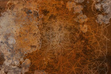 Grunge ve kaba. Renk soyut model, generatif karışık karmakarışık şekiller, arka plan sanat.