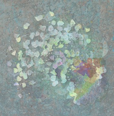 Grunge ve kaba. Soyut kavramsal geometrik karışık karmakarışık şekiller arka plan. Web sayfası, grafik tasarım, katalog, doku için iyi.