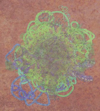 Grunge ve kaba. Soyut kavramsal geometrik karışık karmakarışık şekiller arka plan. Web sayfası, grafik tasarım, katalog, doku için iyi.