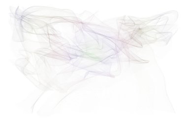 Dekoratif ve sanatsal dumanlı hattı sanat illüstrasyonlar. Tasarım doku ve arka plan için iyi.