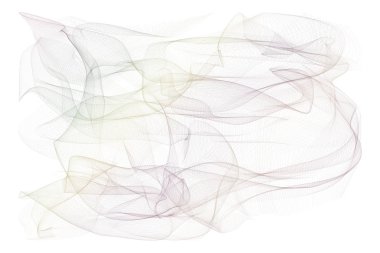 Dumanlı hat sanat illüstrasyonlar soyut, sanatsal doku arka plan.