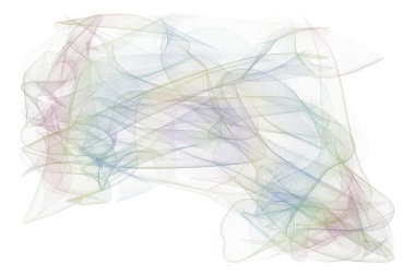 Dumanlı hat sanat illüstrasyonlar soyut, sanatsal doku arka plan.