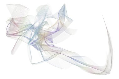 Soyut çizimler, dumanlı çizgi resimler, kavramsal. İyi tasarım arka planı için.