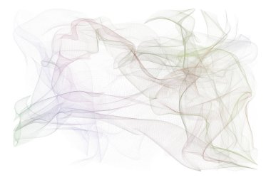 Dekoratif ve sanatsal dumanlı hattı sanat illüstrasyonlar. Tasarım doku ve arka plan için iyi.