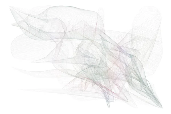 Smoky Linii Ilustracji Tło Abstrakcja Artystyczny Teksturę — Zdjęcie stockowe