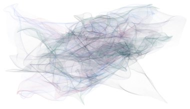 Dumanlı hat sanat illüstrasyonlar soyut, sanatsal doku arka plan.