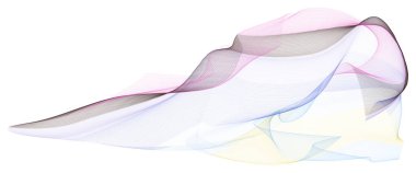 Dumanlı hat sanat illüstrasyonlar soyut, sanatsal doku arka plan.