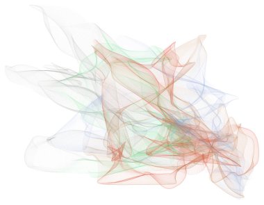 Dumanlı hat sanat illüstrasyonlar soyut, sanatsal doku arka plan.