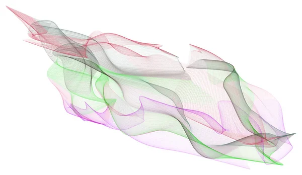 Абстрактные Иллюзии Дымного Линейного Искусства Концептуальные Хороший Фон Дизайна — стоковое фото