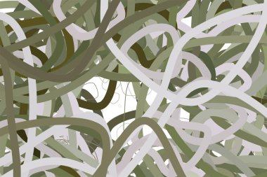 Soyut hareket renk, partikül veya rasgele geometrik desen generatif sanat arka plan. Vektör çizim grafiği.