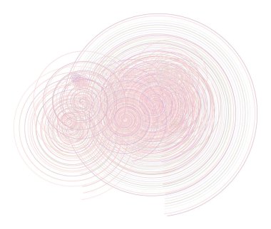 Geometrik kavramsal arka plan daire satırları desen tasarımı için vur. Vektör çizim grafiği.