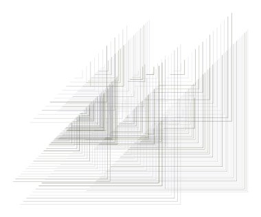Arka plan soyut geometrik üçgen satırları desen tasarımı için. Vektör çizim grafiği.
