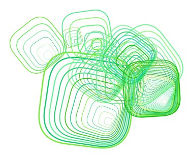 Sanatsal yuvarlatılmış dikdörtgen arka plan deseni soyut. Vektör çizim grafiği.