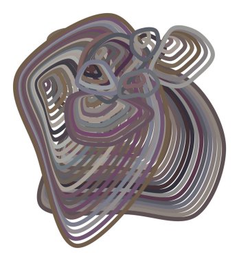 Sanatsal yol çizgileri arka plan deseni soyut. Vektör çizim grafiği.